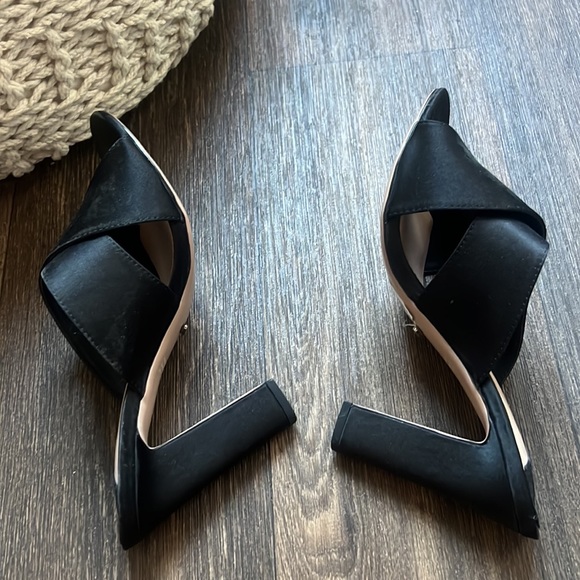 Tony Bianco Anthem Black Luxe Satin Heel main image 3
